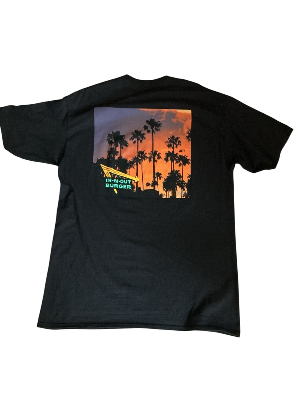 In-N-Out Burger Black Graphic Tee California Men’s X-Large